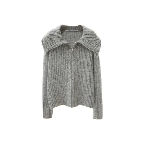 Cypress House Knitwear Women's Light Gray
