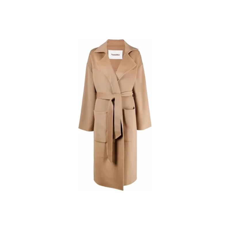NANUSHKA Coats Women's Brown-0