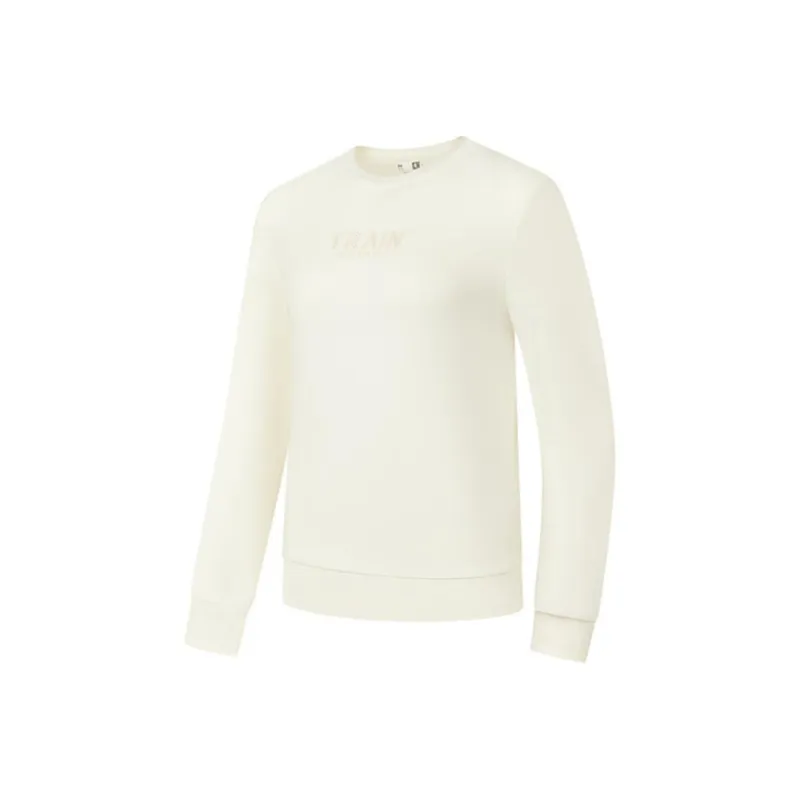 QIAODAN Sweatshirt Women's Cream White-0