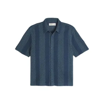 Hollister Shirt Women's Marine Blue Stripe