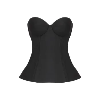 GIUSEPPE DI MORABITO Strapless Fitted Bodice