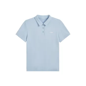 LiNing Polo Shirt Women's Clear Sky Blue