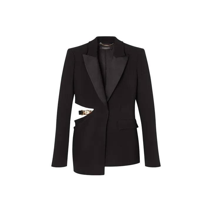 VERSACE Slash Jacket 'Black'-0