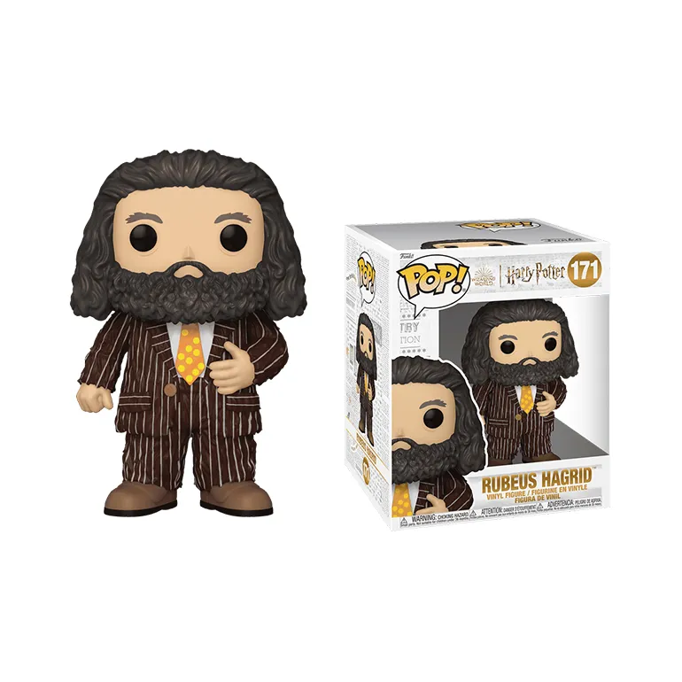 Funko Harry Potter 'The Prisoner Of Azkaban' Hagrid's Dragon Leather Coat Styling Plus Size Chibi Figures-2