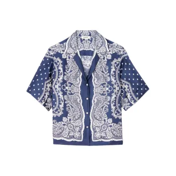 Sandro Paisley print Shirt