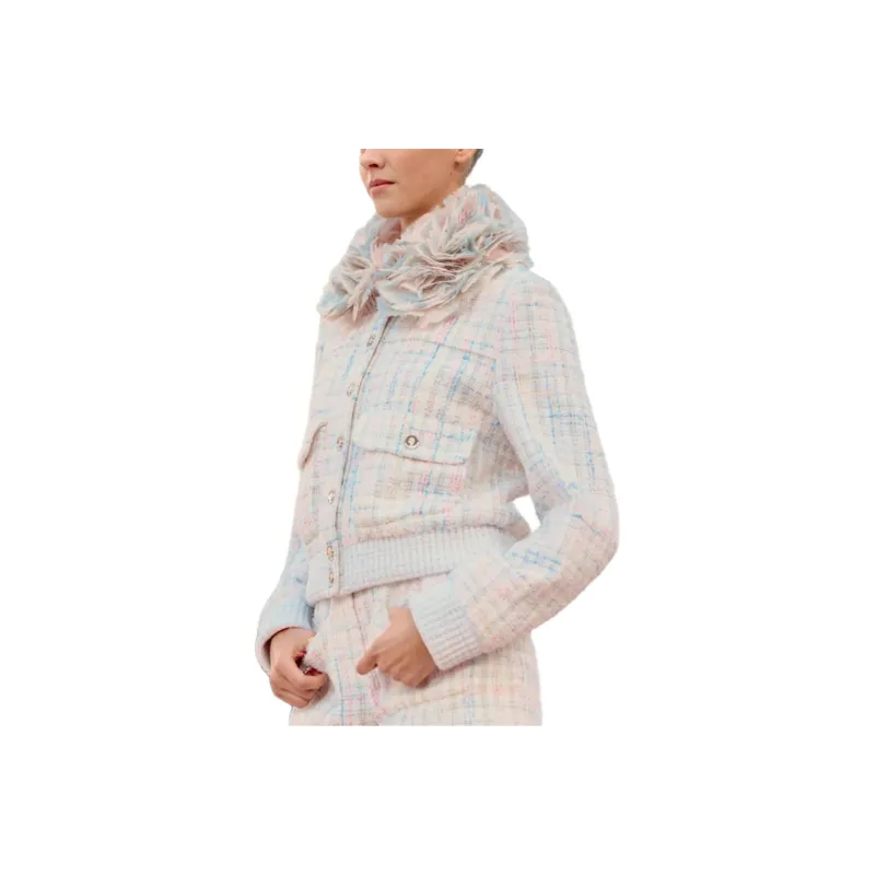 CHANEL 25S Spring Summer Collection Jackets Coats Women's Pink-0