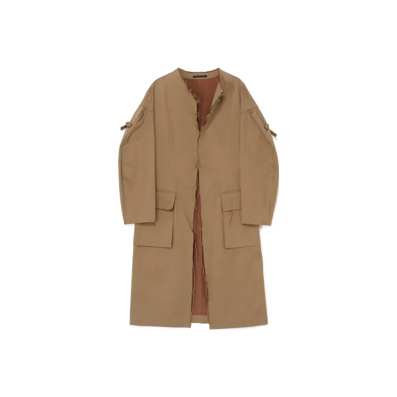 Yohji Yamamoto Coats Women's Yellow Brown-0