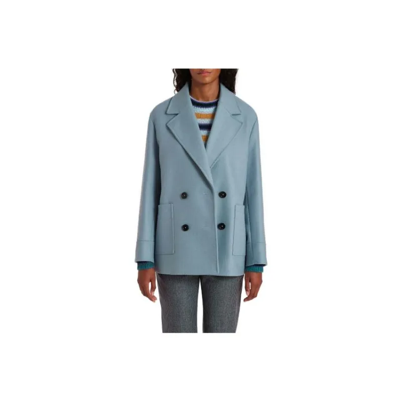 Paul Smith Coats Women's Light Blue-0