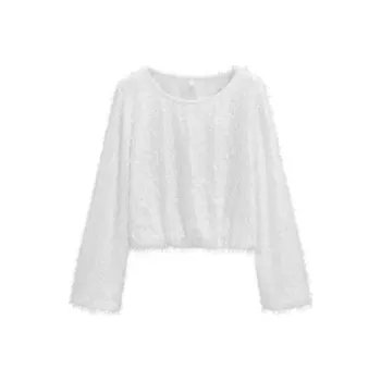 Love To Serve Knitwear Women's White