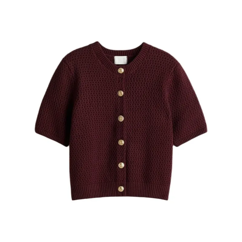 H&M Knitwear Women's Burgundy-0