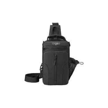 CARTELO Nylon Shoulder Bag Men's Black/Beige/Dark Blue/Army Green