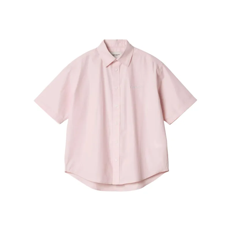 Carhartt WIP W' S/S Shirts Women's Pink-0