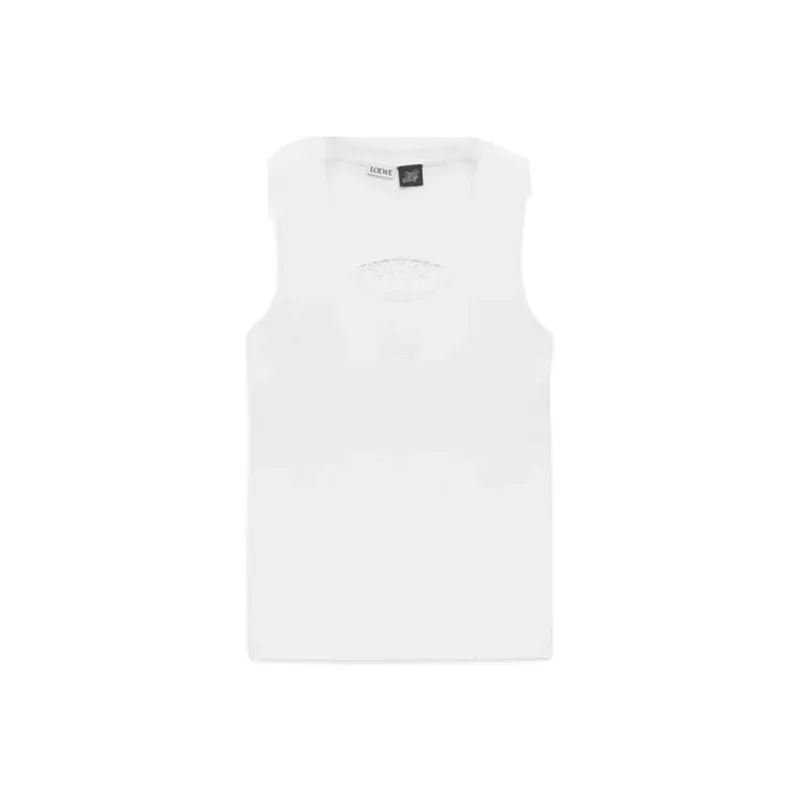LOEWE SS25 Tank Top Women's White-0