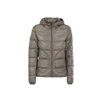 HERNO Ultralight Hooded Down Bomber Jacket
