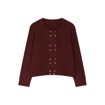 XWI Knitwear Women's Burgundy