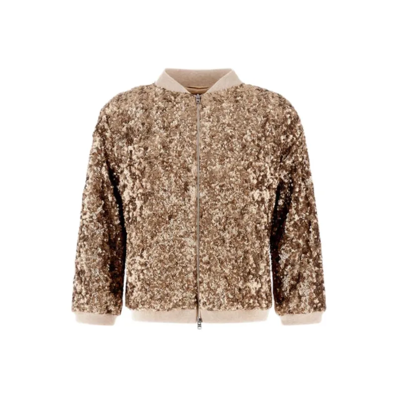 HERNO Sequin embellished Bomber Jacket-0