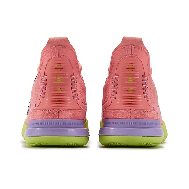 361° Joker Yokei Generation One Basketball Shoes Men Mid Top Starfish Pink, Purple Hydrangea-3