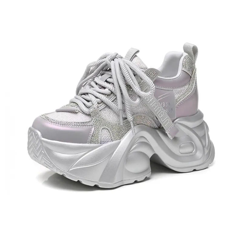 CHERRY&KALIKA Low Top Chunky Sneakers Women's-4