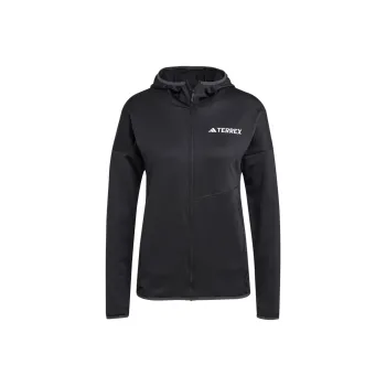 Adidas Free Shipping With AdiClub Terrex Xperior Climawarm Light Fleece Hooded Jacket