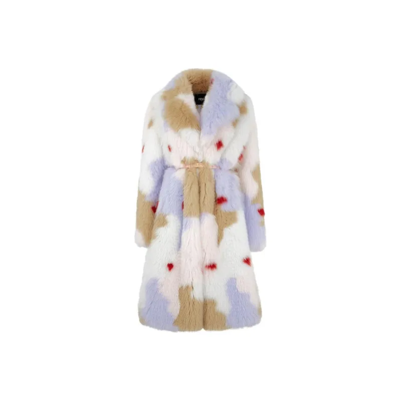 FENDI Coats Women's Multicolor-0