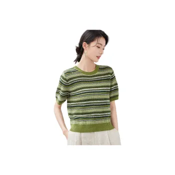 Huagaa Knitwear Women's Licorice Green