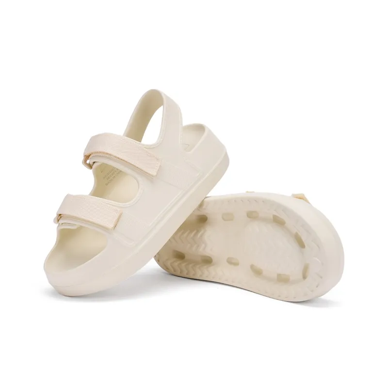 Hotwind Beach Sandals Women's 01 Black 03 Beige 08 Apricot-9