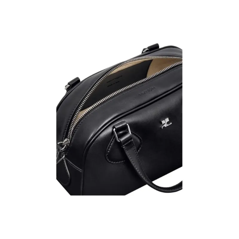 COURREGES Friday Bowling Top Handle Bag-3