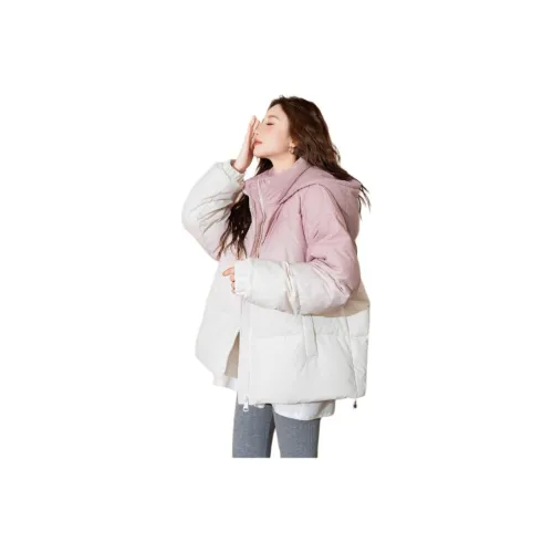 Tonlion Down Jacket Women's Sheer Pink