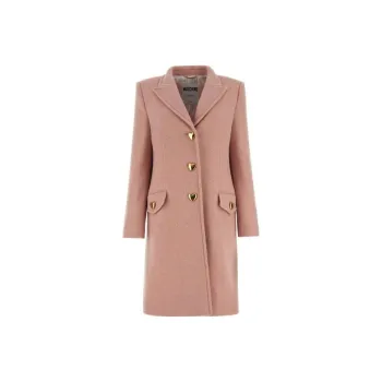 MOSCHINO Long-Sleeved Button-Up Coat