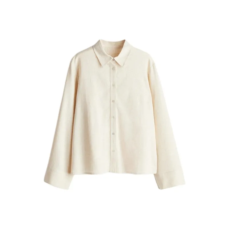 H&M Shirts Women's Light Beige-0
