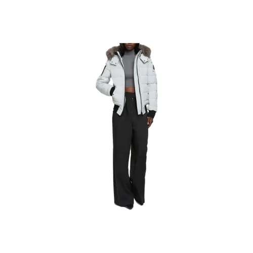 Moose Knuckles Jackets Women's Gray Birch Wood