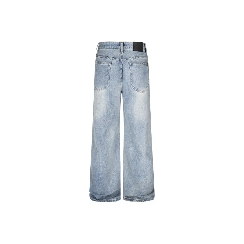 Xmithie Straight Fit Jeans Unisex Blue-1