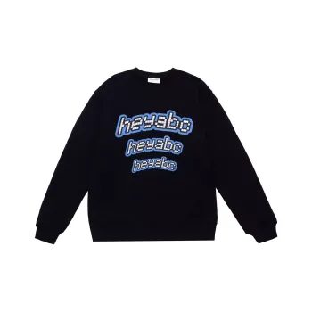 HEYABC Sweatshirts Unisex Black