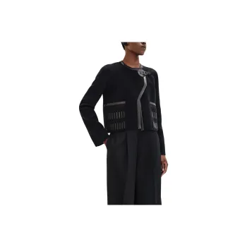 HERMES 2025 Spring Summer Collection Jackets & Coats Women's Blue Black