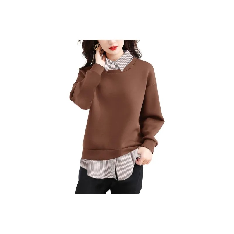 Wbwq Sweatshirt Women's Navy Blue Stripes-4