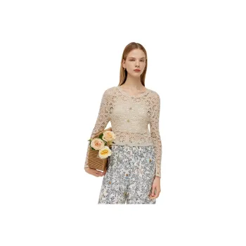 GOELIA Knitwear Women's Beige