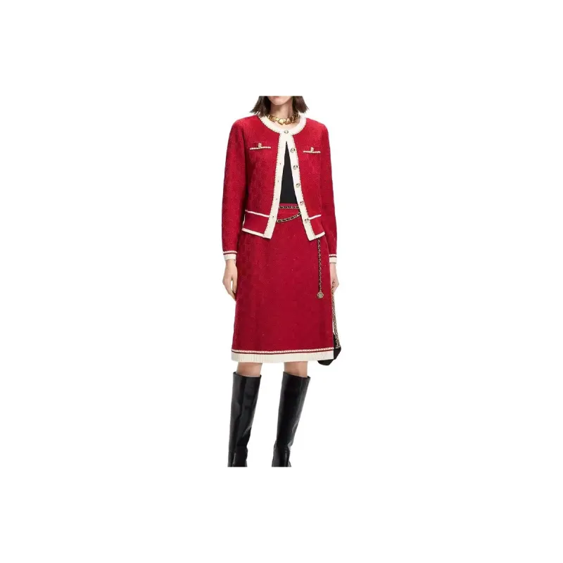 KARL LAGERFELD SS25 Knitwear Women's Red-0