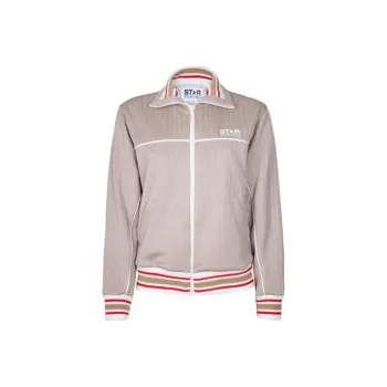 Golden Goose Logo Printed Zipped Sweatshirt