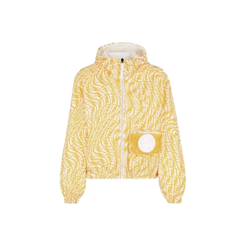 FENDI Jackets Women's Yellow-0