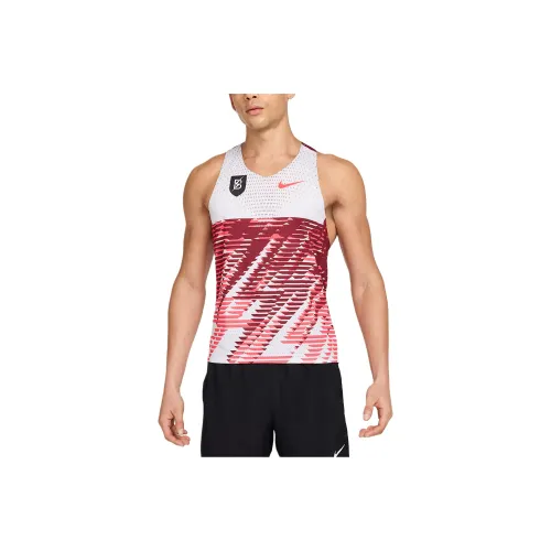 Nike AEROSWIFT Tank Top Men's White/Team Red/Bright Red