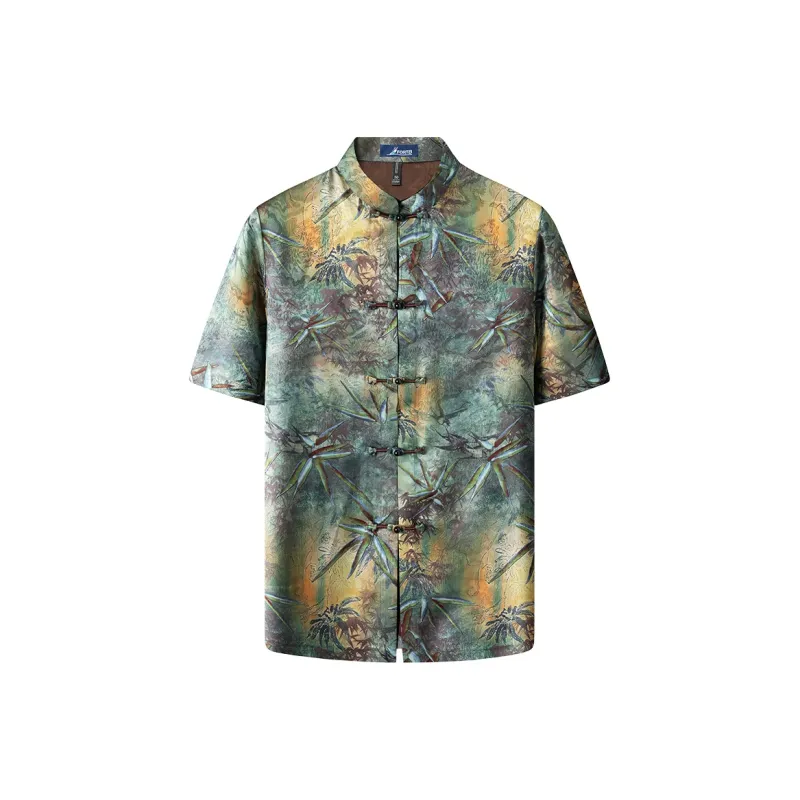 FORTEI Shirt Men's Bamboo Green-0