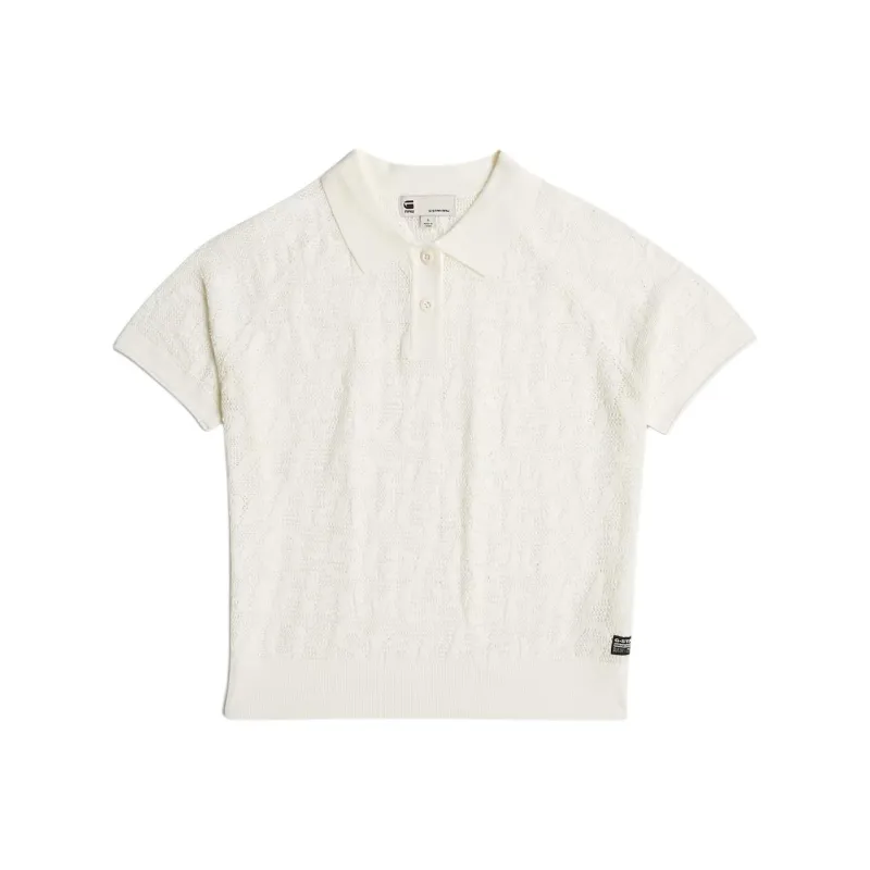 G STAR RAW Polo Shirt Women's White-0
