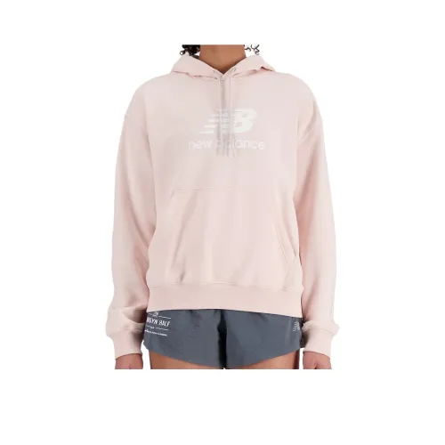 New Balance Sport Essentials Stacked Sweatfor Women's Quartz Pink