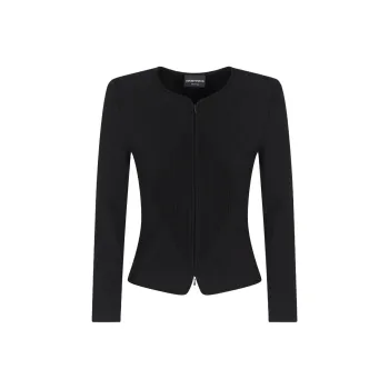 EMPORIO ARMANI Milano stitch Jacket With Shoulder Pads