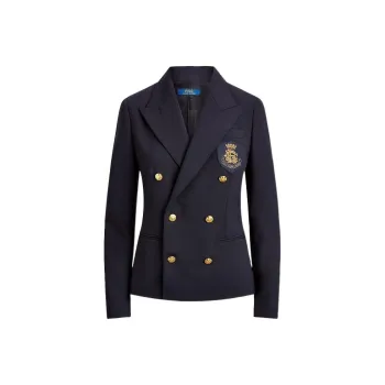 Polo Ralph Lauren Business Suits Coats Women's Marine Blue