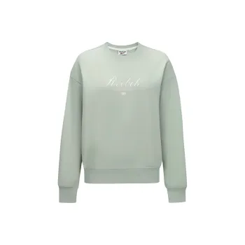 Reebok Sweatshirt Women's Gray Green