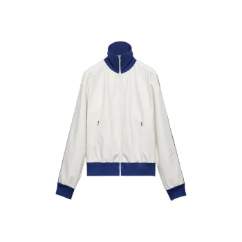 PRADA Leather Jacket Men's White