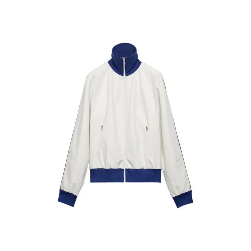 PRADA Leather Jacket Men's White