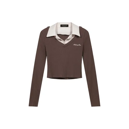 PZGE Knitwear Women's Brown