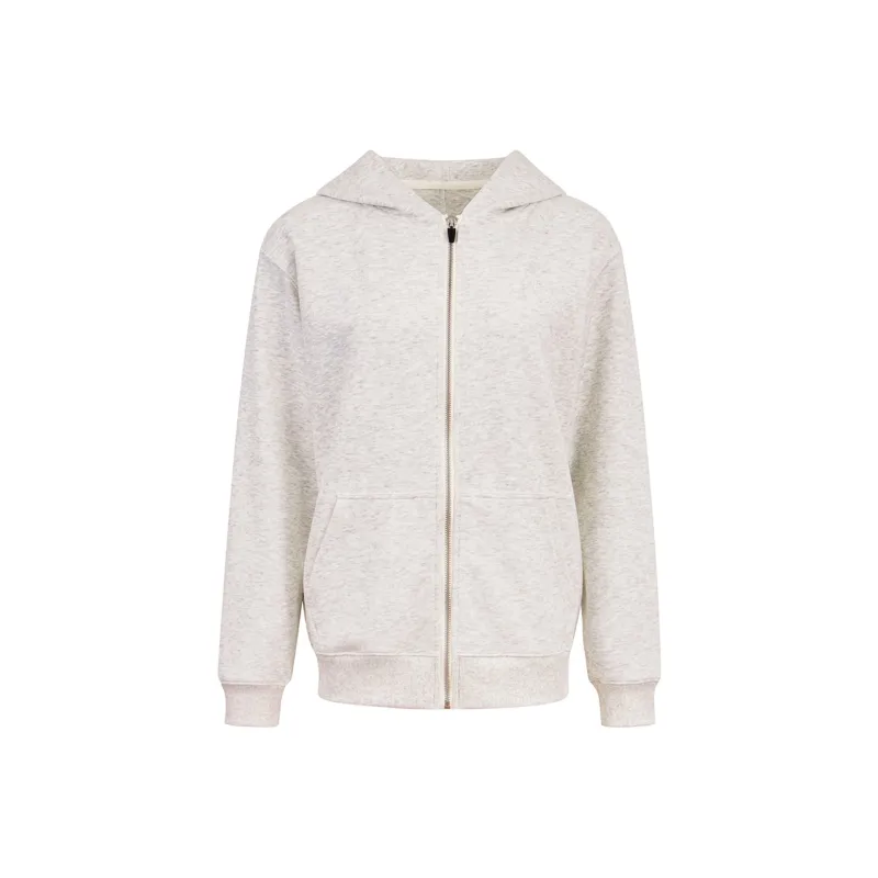 Ariseism Hooded Zip Closure Sweatshirt Coat Fall And Winter New Arrival Loose Fit Cardigan Top Women's-0